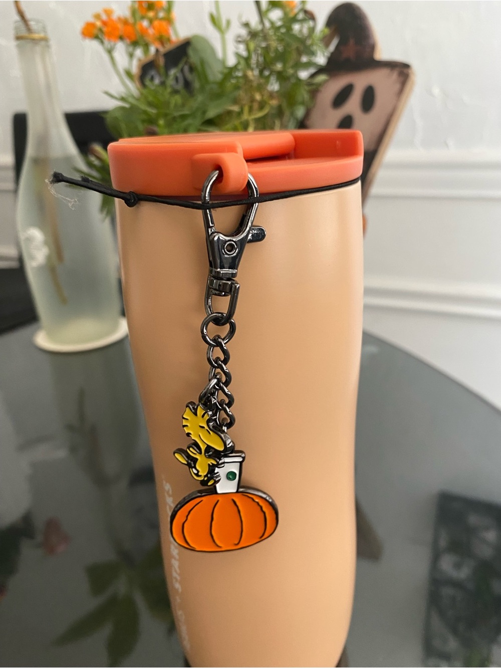 Starbucks orange thermal cup with charm 2026 - Picture 4 of 5